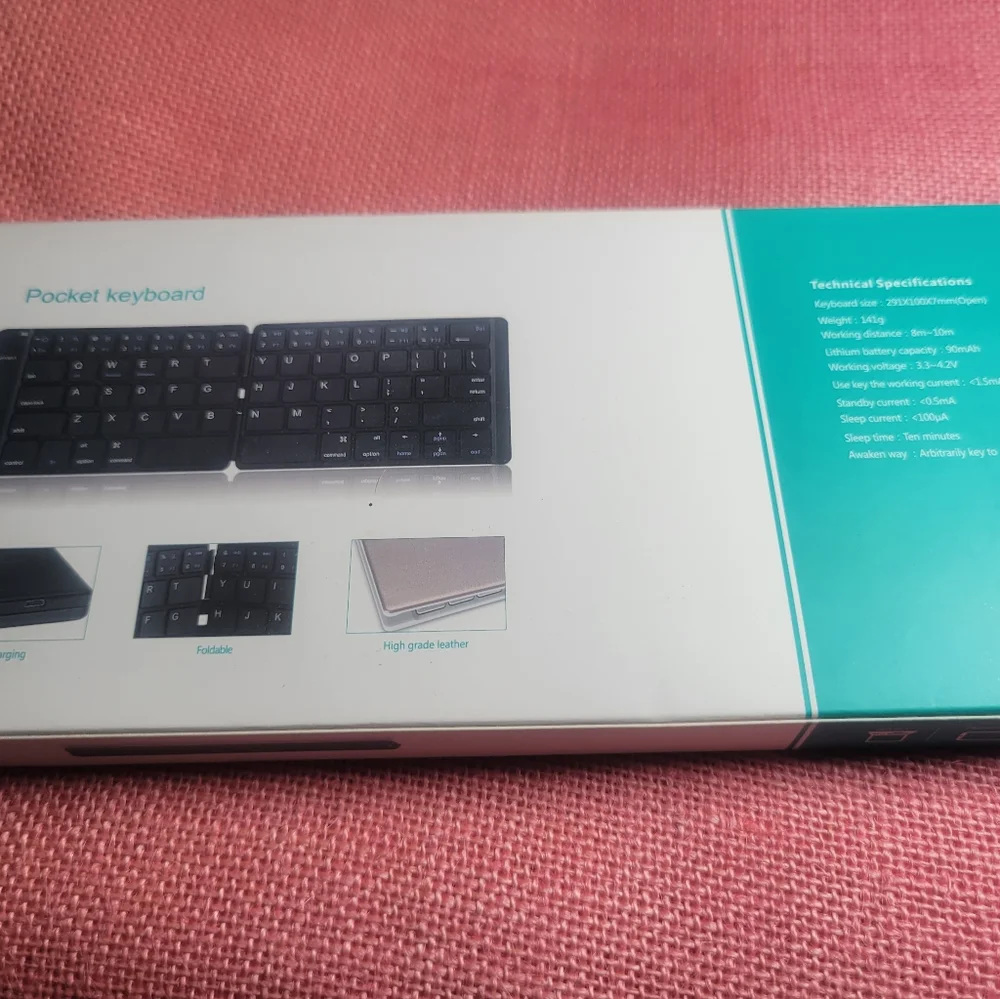 Samser Keyboard Foldable Bluetooth